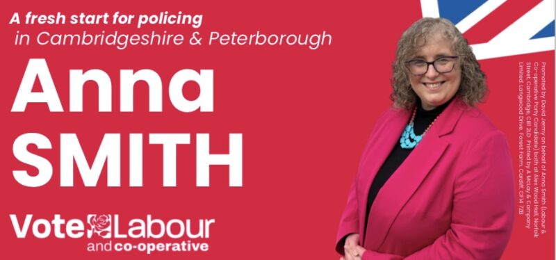 Anna Smith Policing and Crime Commissioner candidate